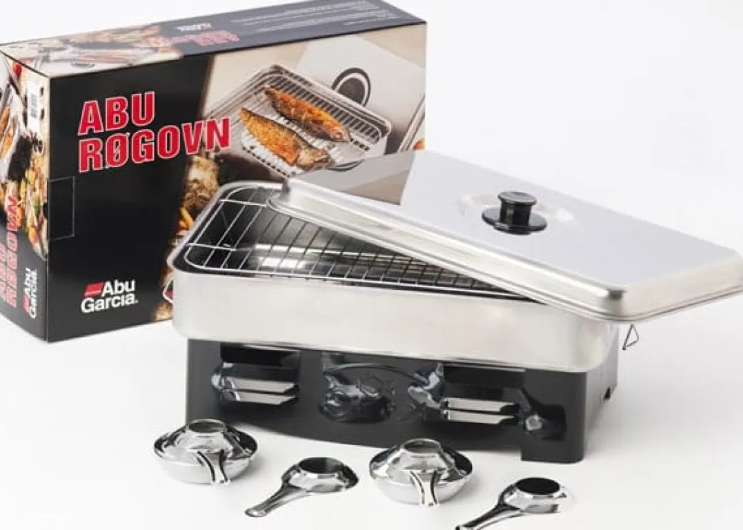 Abu Garcia Stainless Steel Smoker With 2 Burners