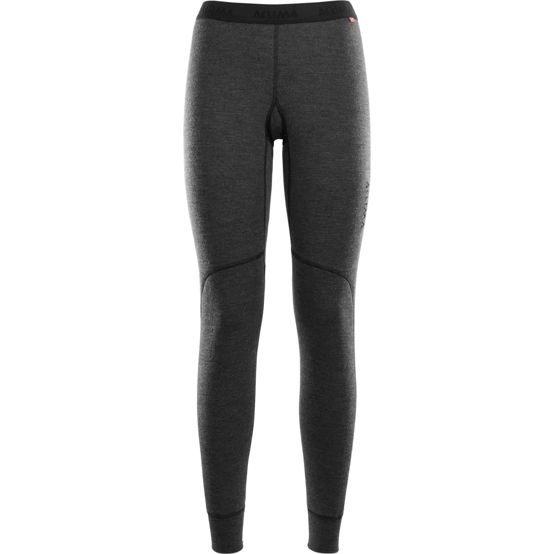 Aclima DoubleWool Longs Woman Marengo/Jet Black