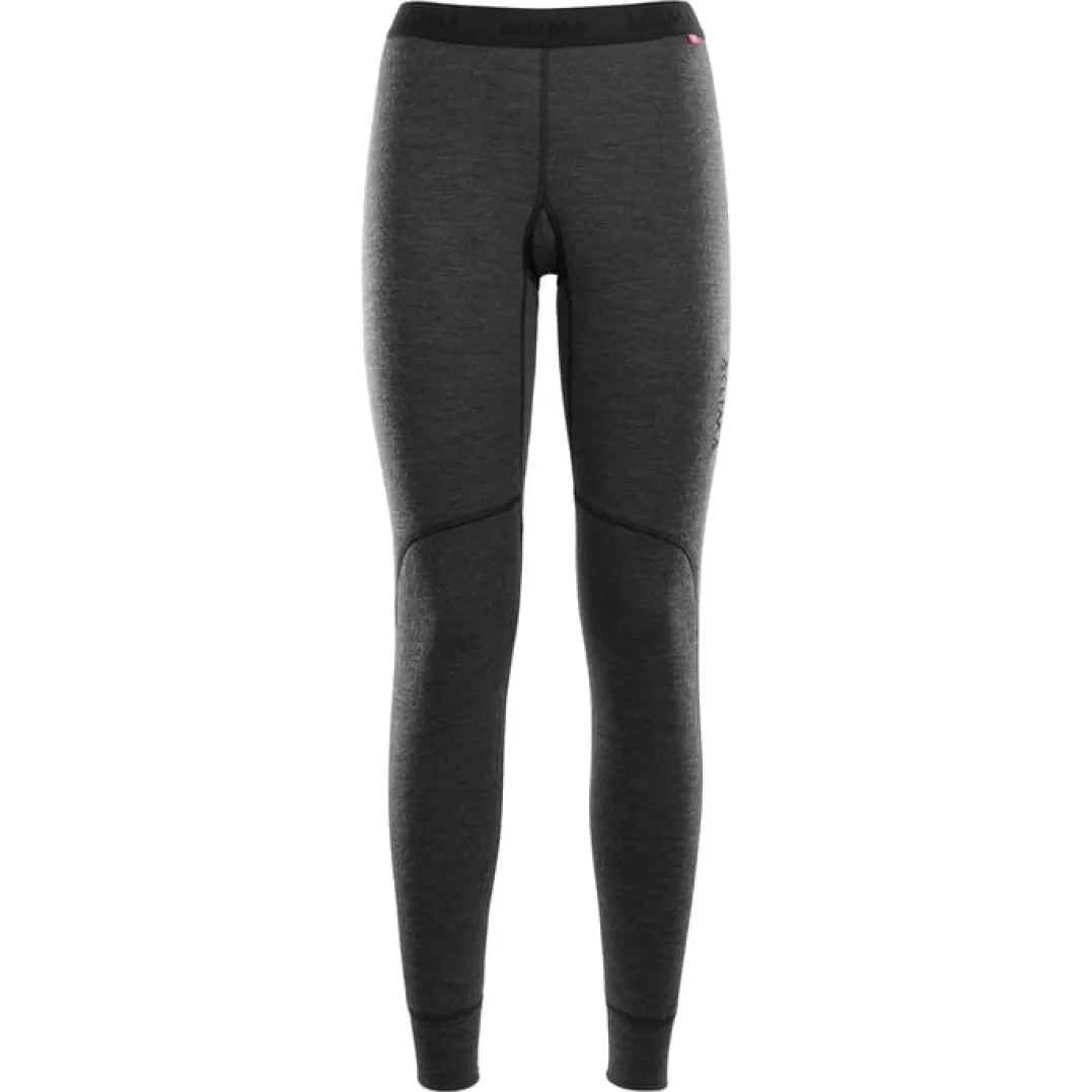 Aclima DoubleWool Longs Woman Marengo/Jet Black