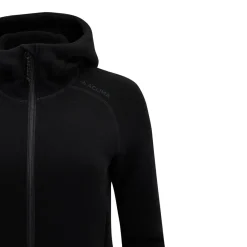 Aclima Fleecewool Hooded Jacket W'S Jet Black