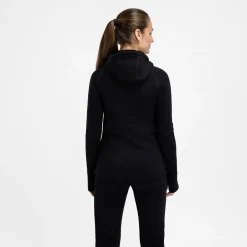 Aclima Fleecewool Hooded Jacket W'S Jet Black