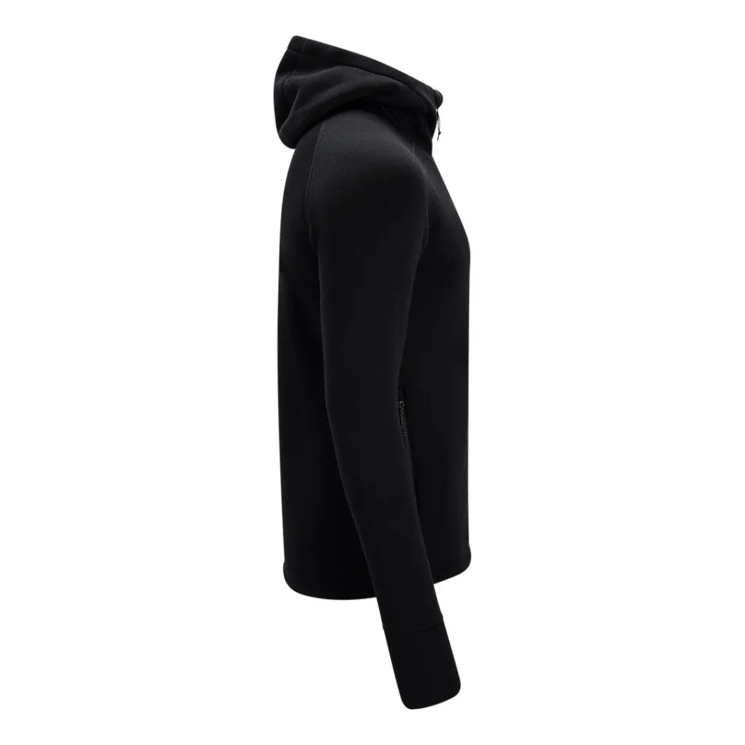 Aclima Fleecewool Hooded Jacket M'S Jet Black