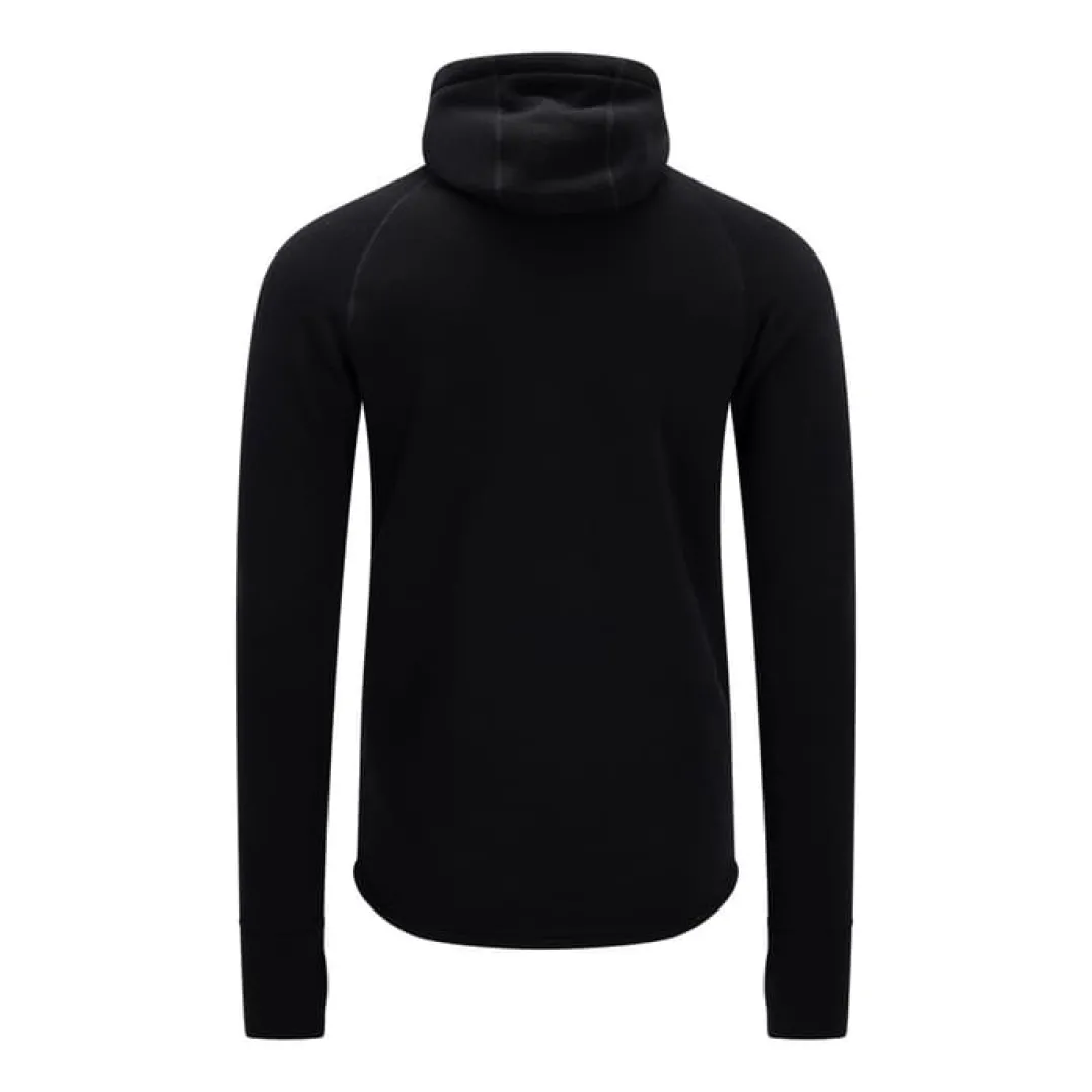 Aclima Fleecewool Hooded Jacket M'S Jet Black