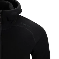 Aclima Fleecewool Hooded Jacket M'S Jet Black
