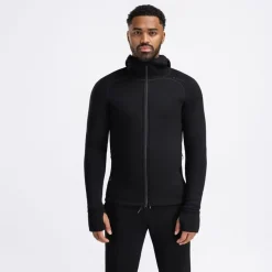 Aclima Fleecewool Hooded Jacket M'S Jet Black