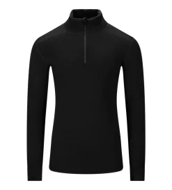 Aclima Fleecewool V2 Polo W/ Zip M'S Jet Black