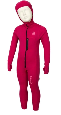Aclima Kids' Warmwool Overall Jet Black