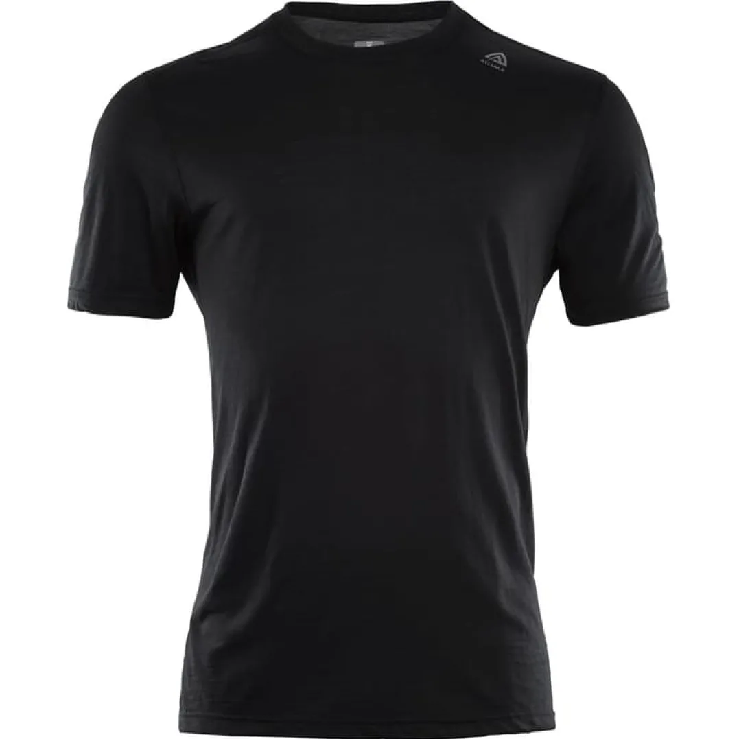 Aclima Men's LightWool Classic T-shirt Jet Black