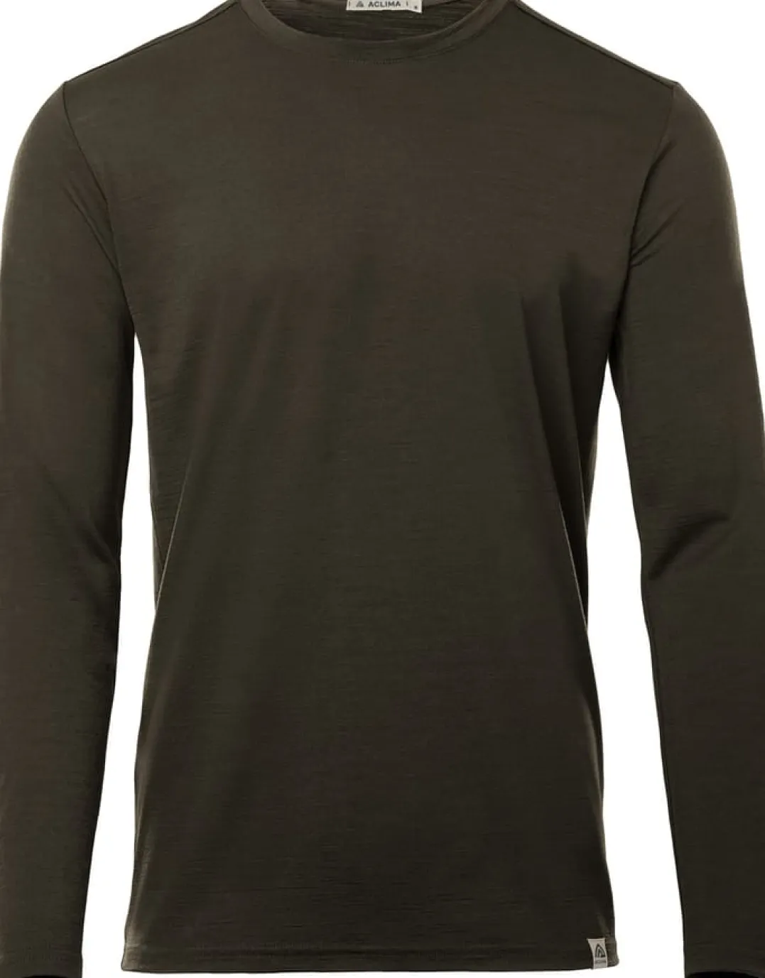 Aclima Men's LightWool 180 Crewneck Tarmac