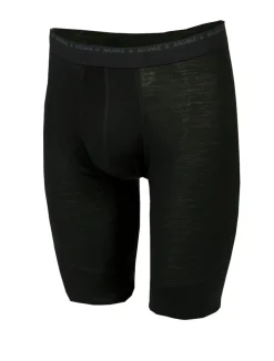 Aclima Men's LightWool Shorts Long Jet Black
