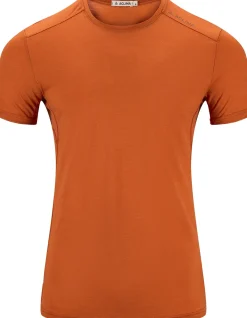 Aclima Men's Lightwool 140 Trail Tee Apricot Orange