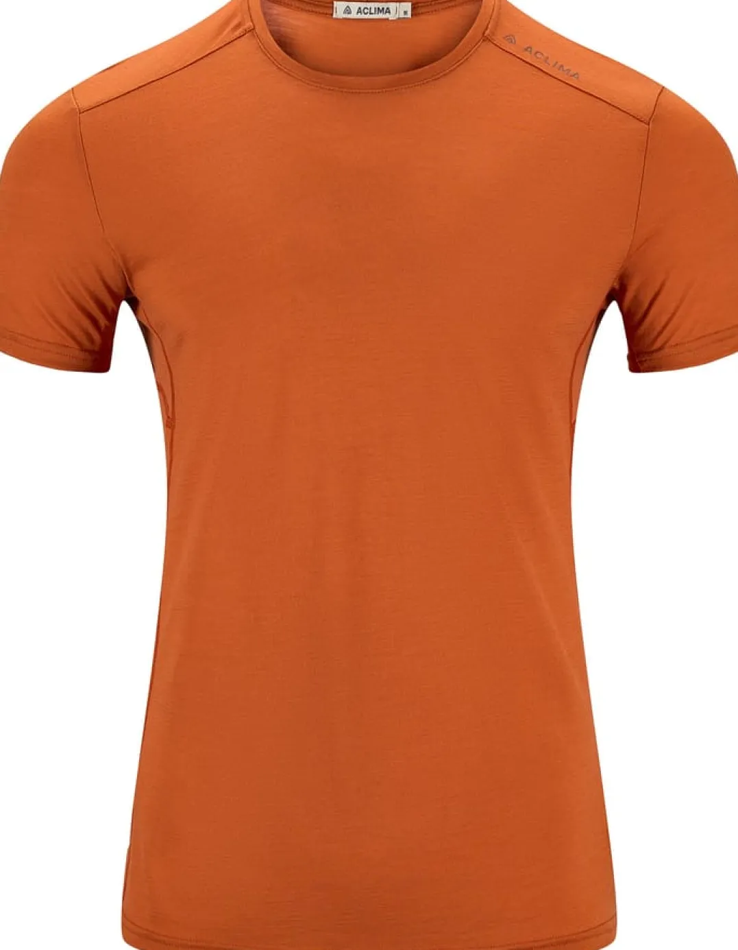 Aclima Men's Lightwool 140 Trail Tee Apricot Orange