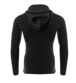 Aclima Men's Warmwool Hoodsweater V2 Jet Black