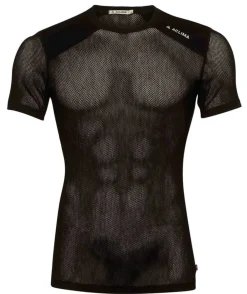 Aclima Men's WoolNet Light T-Shirt Jet Black