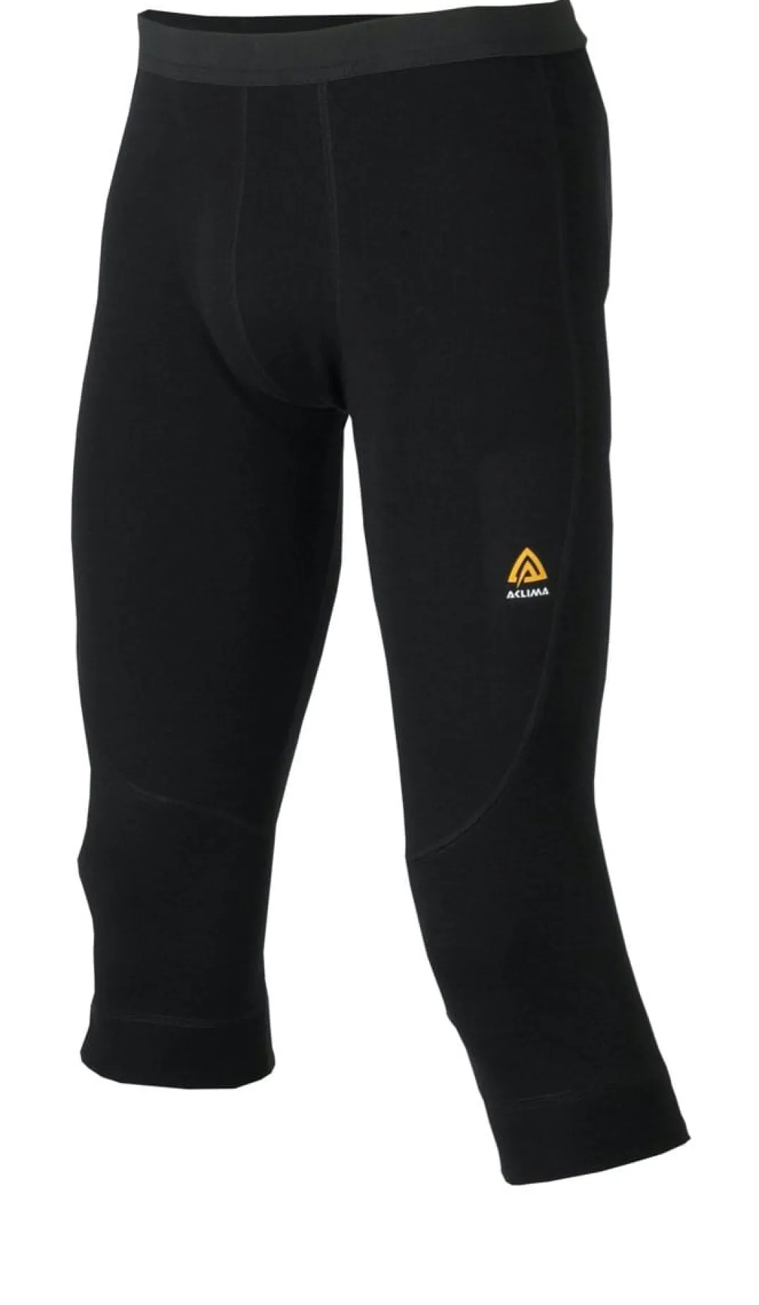 Aclima WarmWool 3/4 Longs Man Jet Black