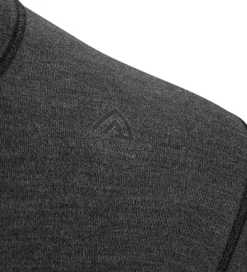 Aclima WarmWool Mock Neck with Zip Man Marengo/Jet Black
