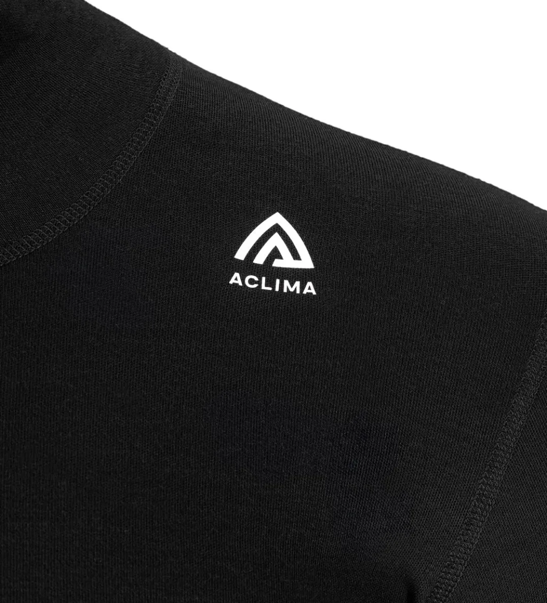 Aclima Warmwool Roll Neck M'S Jet Black