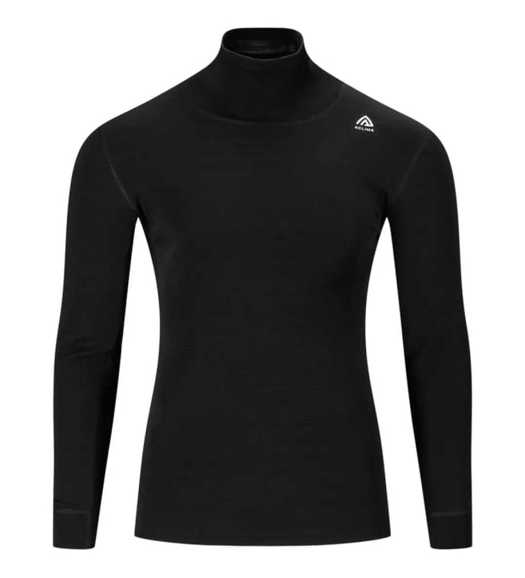 Aclima Warmwool Roll Neck M'S Jet Black