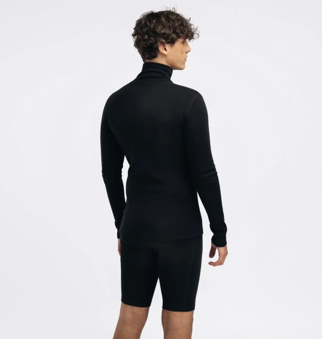 Aclima Warmwool Roll Neck M'S Jet Black