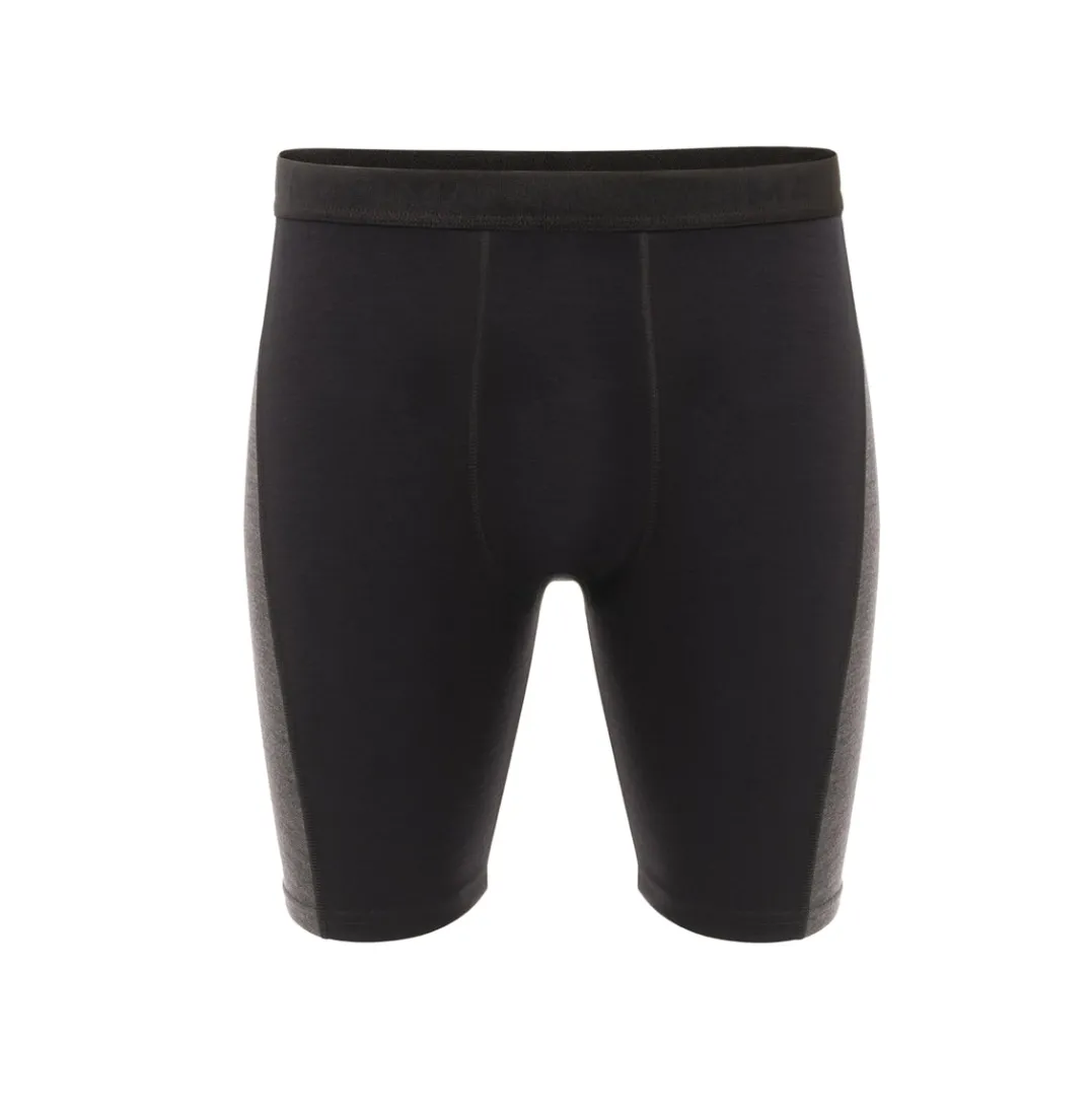 Aclima WarmWool Shorts With Windstopper Man Jet Black / Marengo