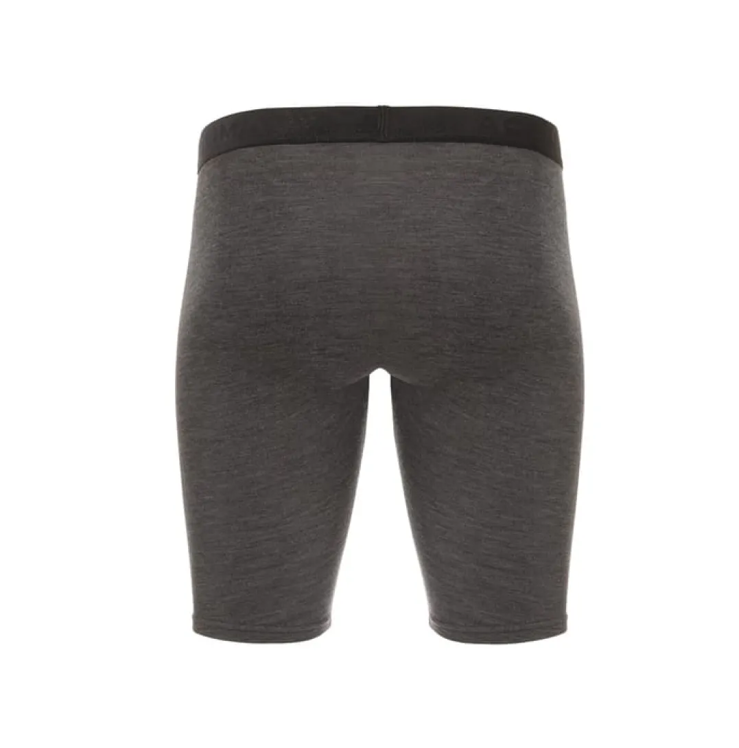 Aclima WarmWool Shorts With Windstopper Man Jet Black / Marengo