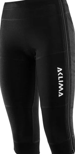 Aclima WarmWool 3/4 Summit Longs Woman Jet Black