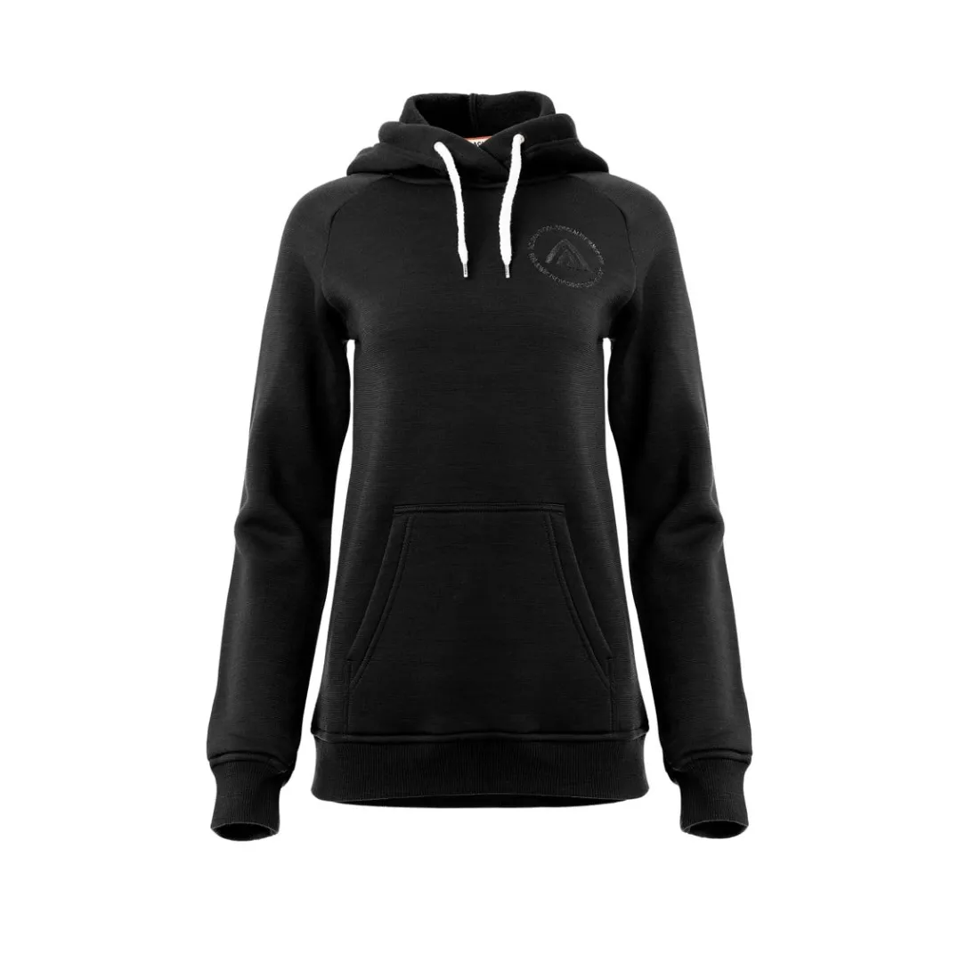 Aclima Women's FleeceWool V2 Hoodie Jet Black
