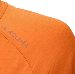 Aclima Women's Lightwool 140 Trail Tee Apricot Orange