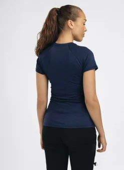 Aclima Women's Lightwool 140 Trail Tee Navy Blazer