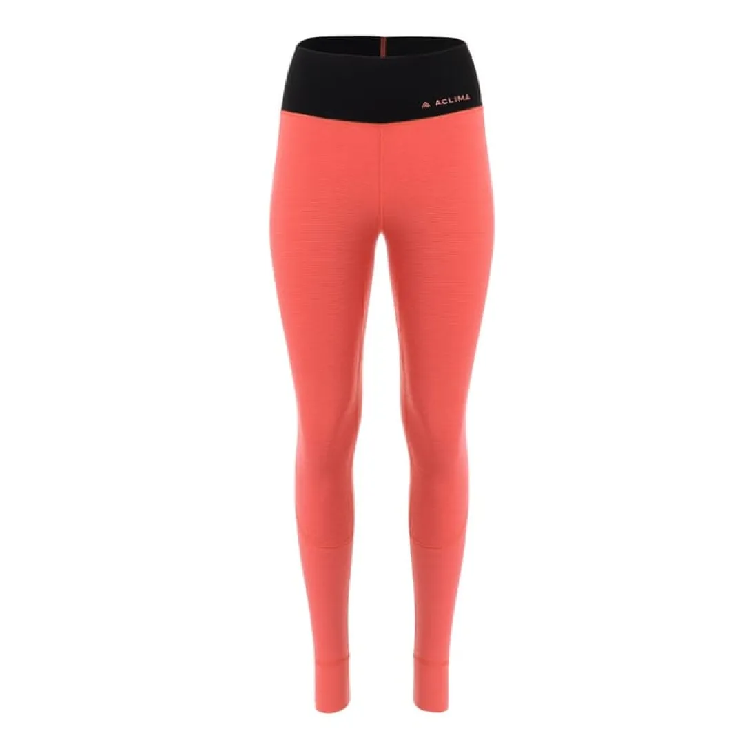 Aclima Women's StreamWool Longs Spiced Coral
