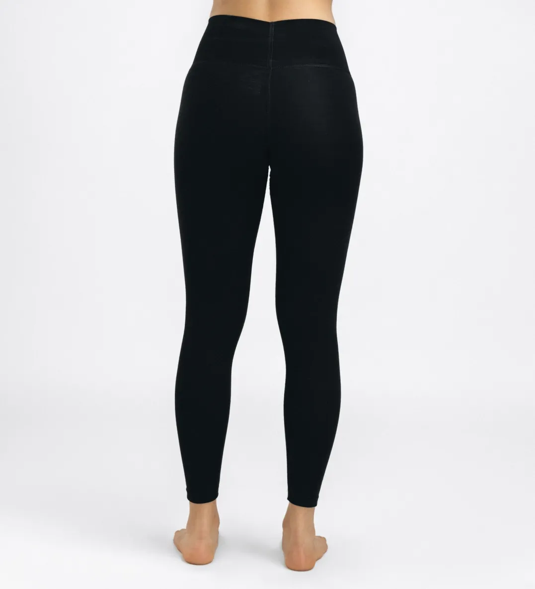 Aclima Women's Warmwool Longs High Waist Jet Black
