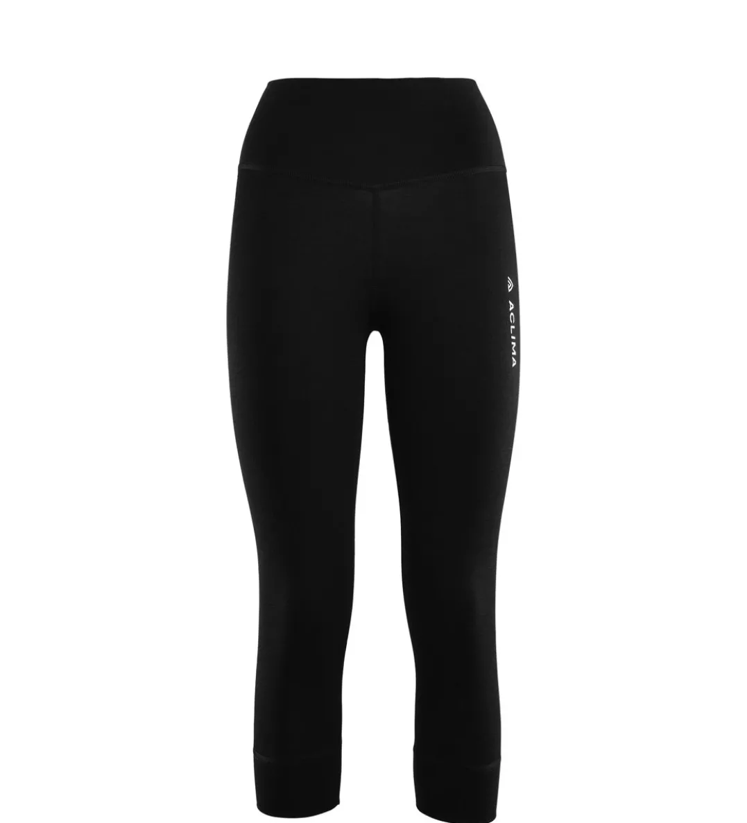 Aclima Women's WarmWool 3/4 Longs Jet Black
