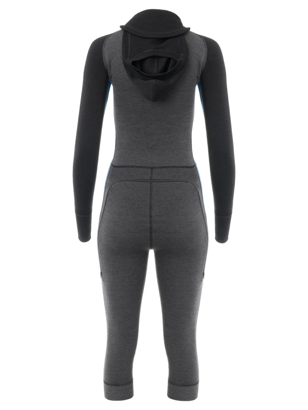 Aclima Women's WarmWool Overall 3/4 Marengo/Jet Black/Corsair