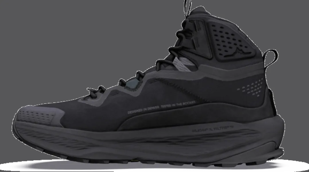 Altra Men's Olympus 7 Mid GORE-TEX Black/Black/Dark Shadow