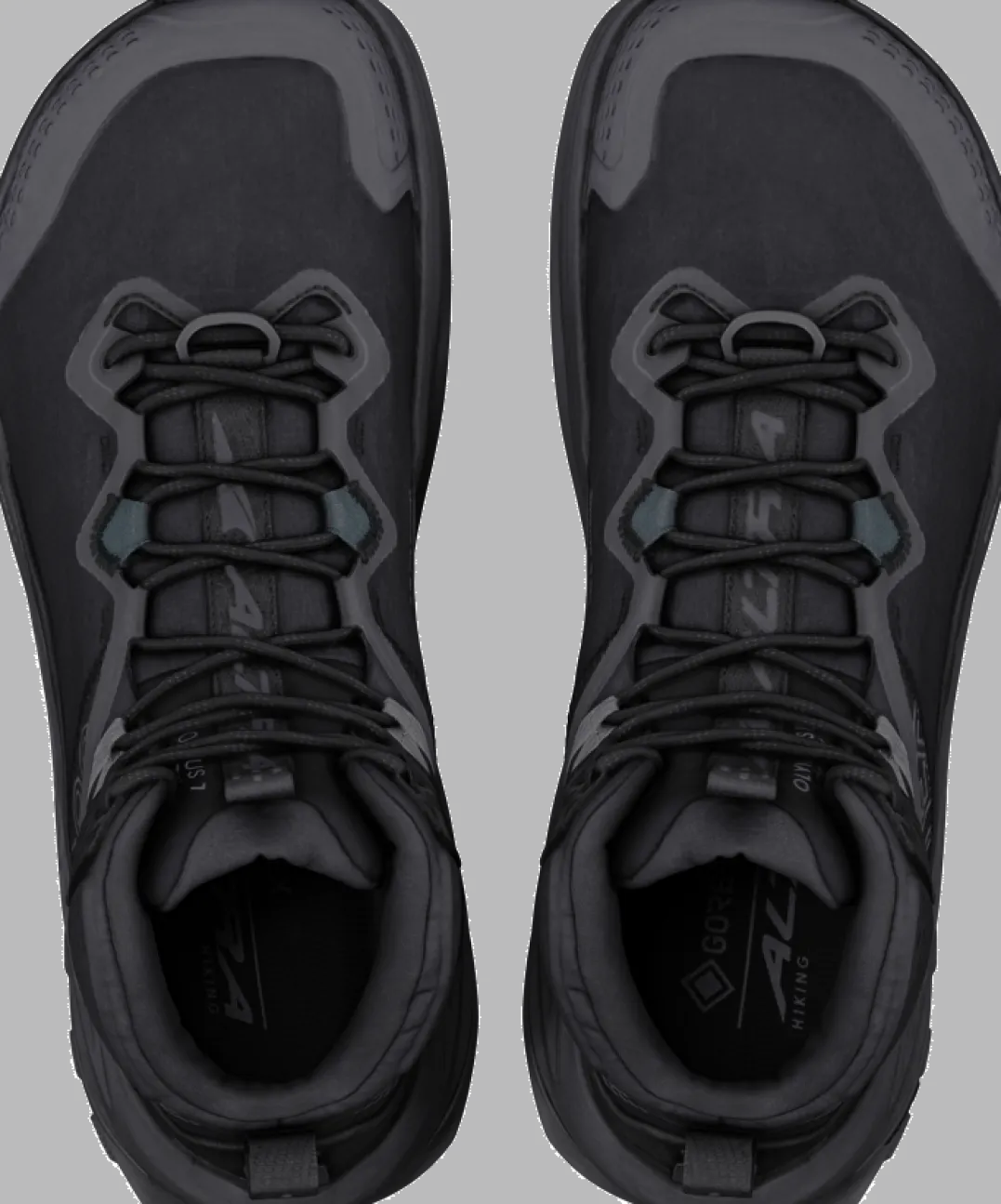 Altra Men's Olympus 7 Mid GORE-TEX Black/Black/Dark Shadow