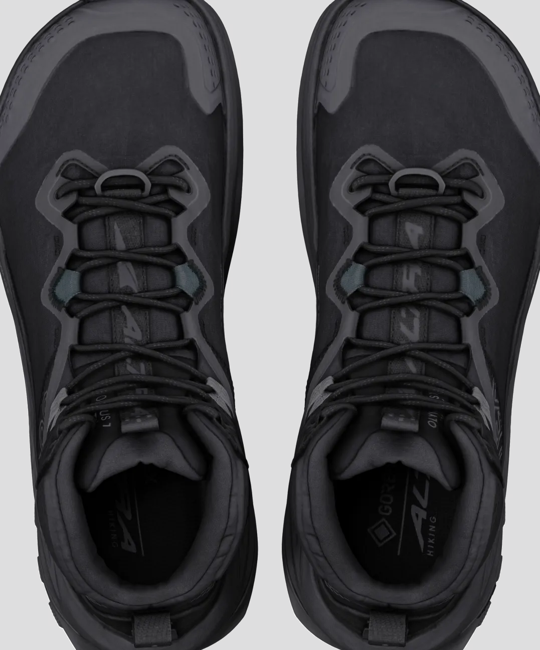 Altra Men's Olympus 7 Mid GORE-TEX Black/Black/Dark Shadow