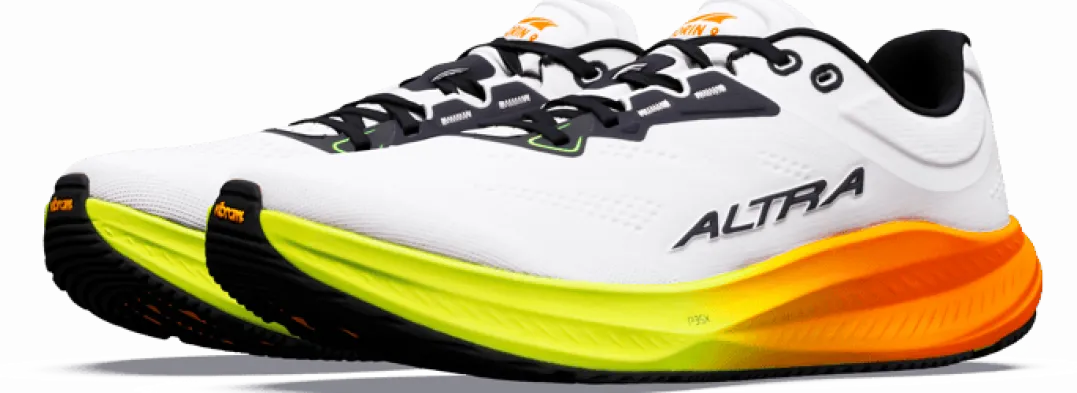 Altra Men's Torin 9 White/Black/Safety Yellow