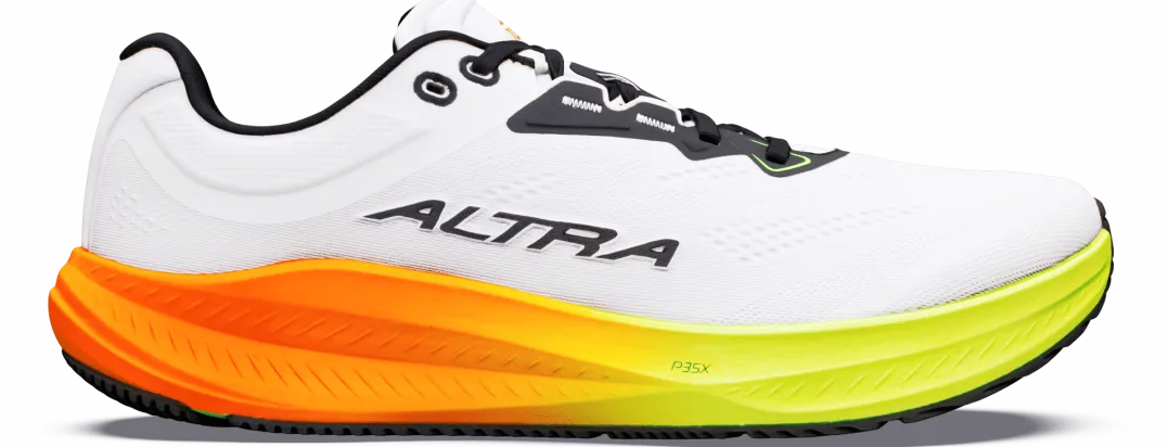 Altra Men's Torin 9 White/Black/Safety Yellow