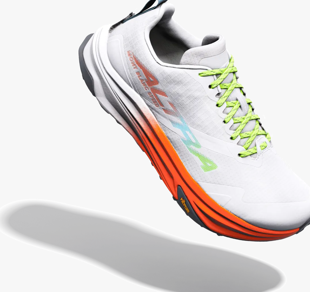 Altra Women's Mont Blanc Speed White/fry Coral/vpr Blu