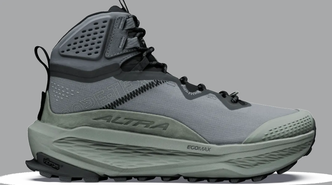 Altra Women's Olympus 7 Mid GORE-TEX Castlerock/Black/Agave Green