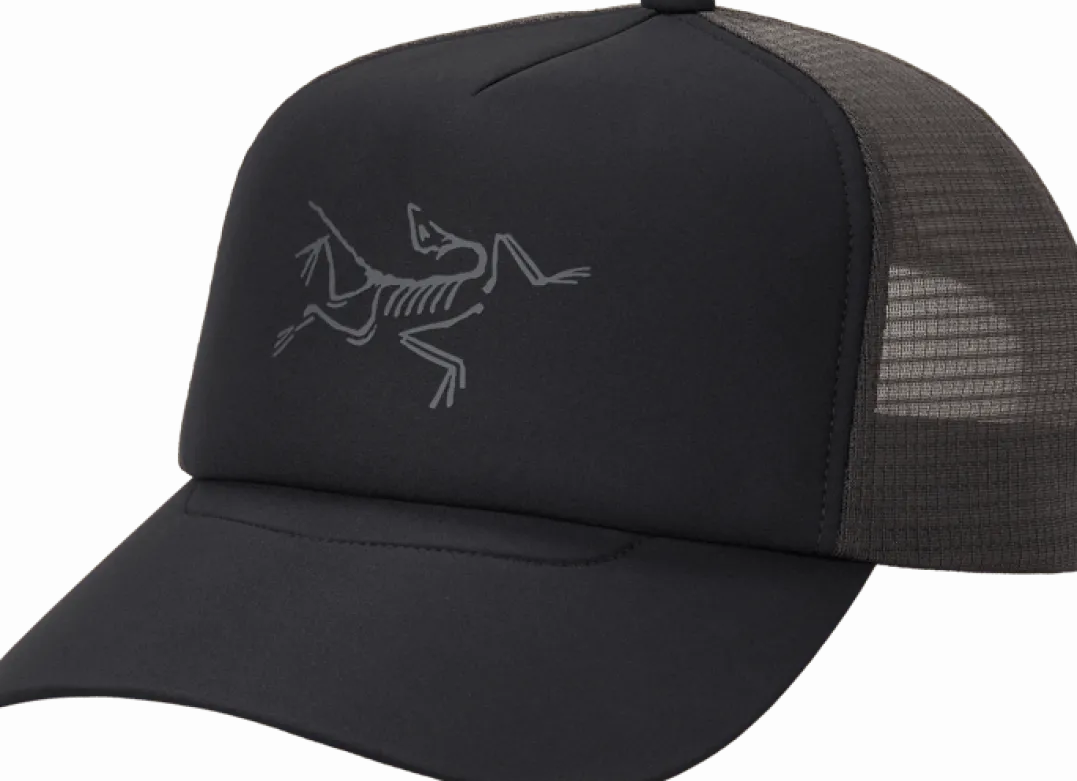 Arc'teryx Bird Trucker Hat Black/Cloud