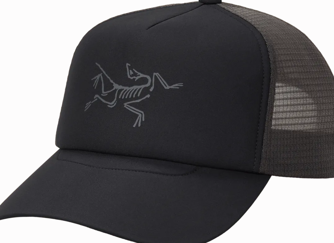 Arc'teryx Bird Trucker Hat Black/Cloud