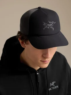 Arc'teryx Bird Trucker Hat Black/Cloud