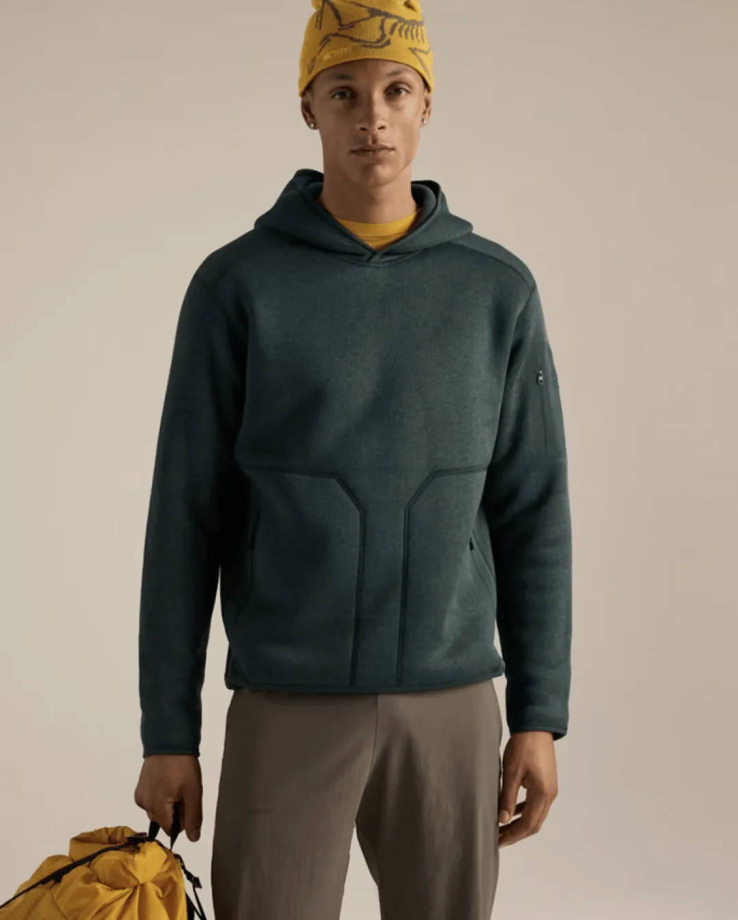 Arc'teryx Covert Pullover Hoody M Dark Jade Heather