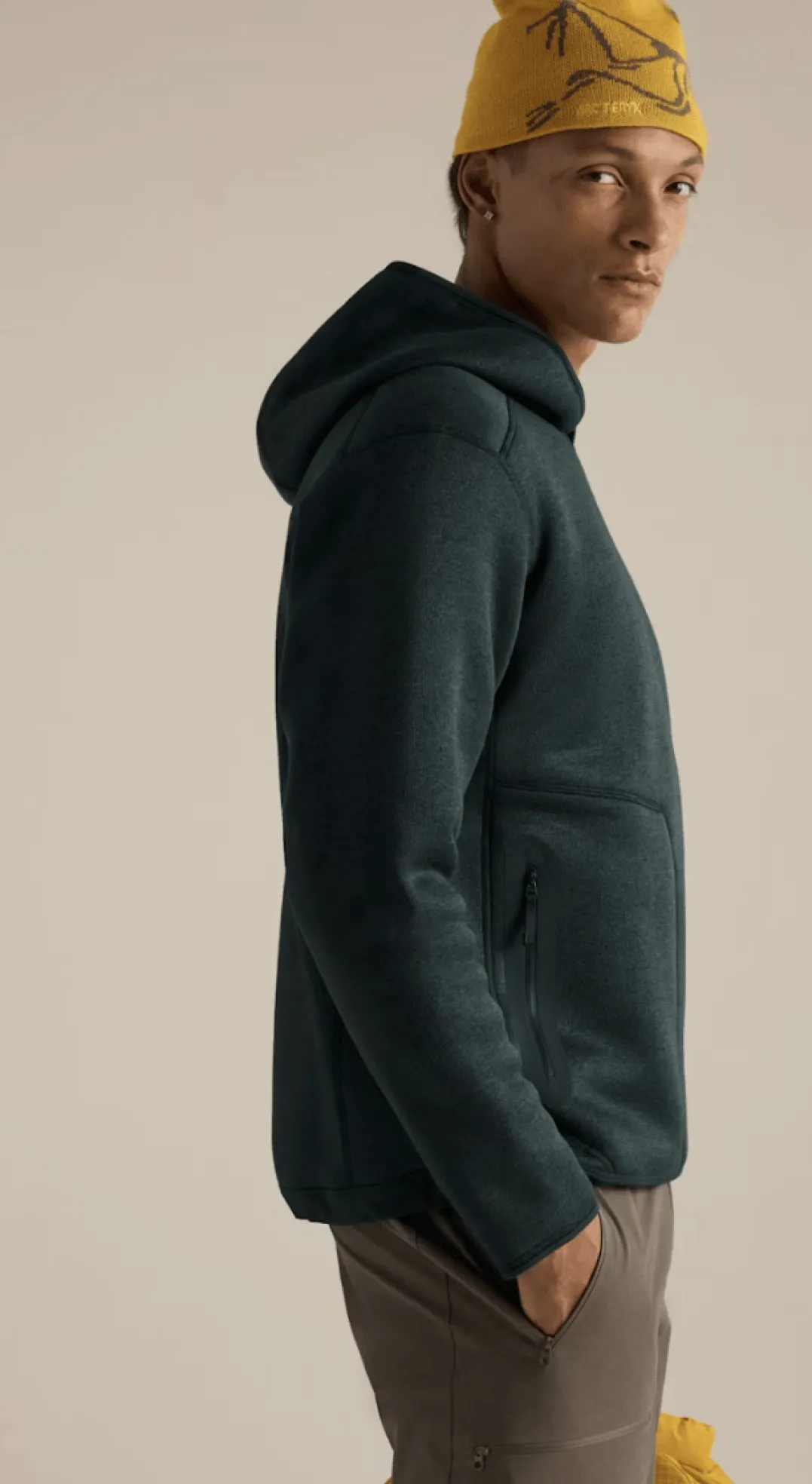 Arc'teryx Covert Pullover Hoody M Dark Jade Heather