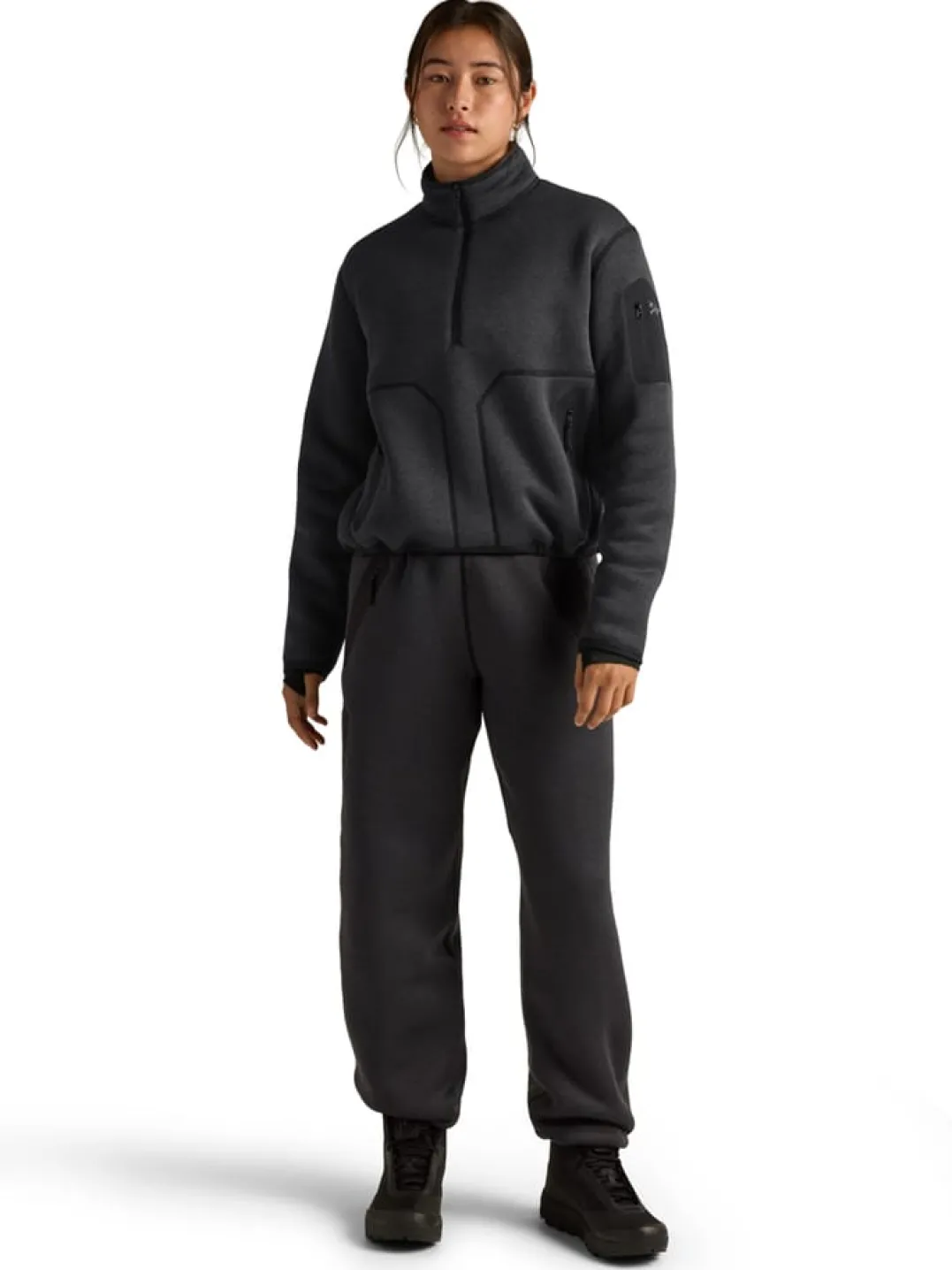 Arc'teryx Covert 1/2 Zip W Black Heather