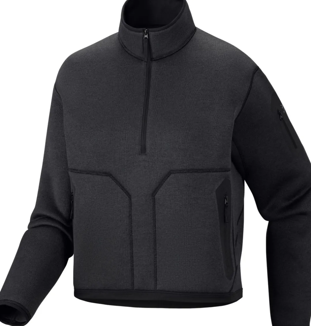 Arc'teryx Covert 1/2 Zip W Black Heather