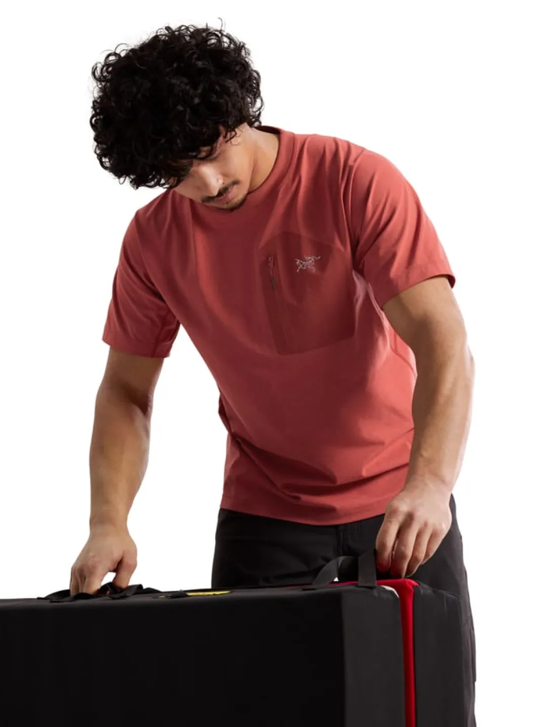 Arc'teryx Konseal Pocket Ss M Stone Red / Dk Stone