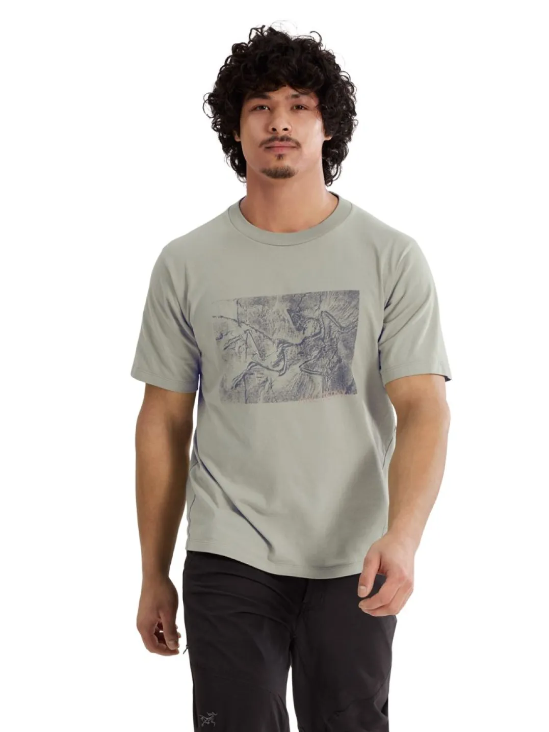 Arc'teryx Kragg Cotton Lithographica Ss M Habitat