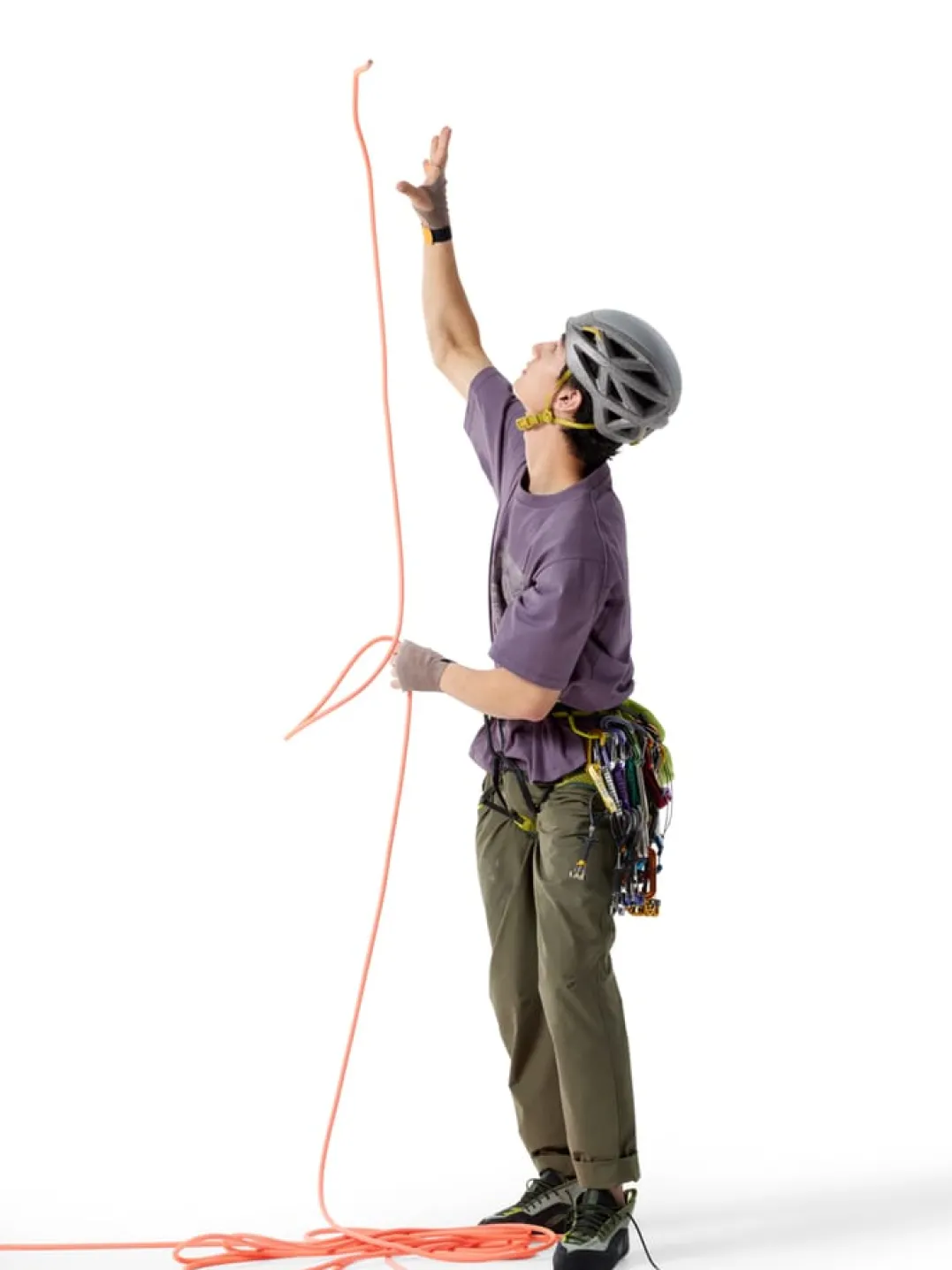 Arc'teryx Kragg Cotton Lithographica Ss M Lt Moondrop